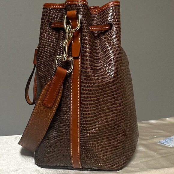 Embossed Lizard Drawstring - Picture 8 of 15